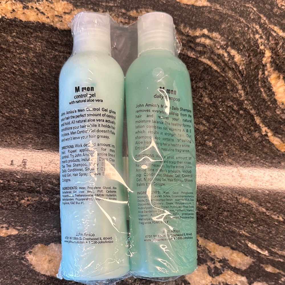 Men Shampoo and Gel Set - Blue - Picture 2 of 3